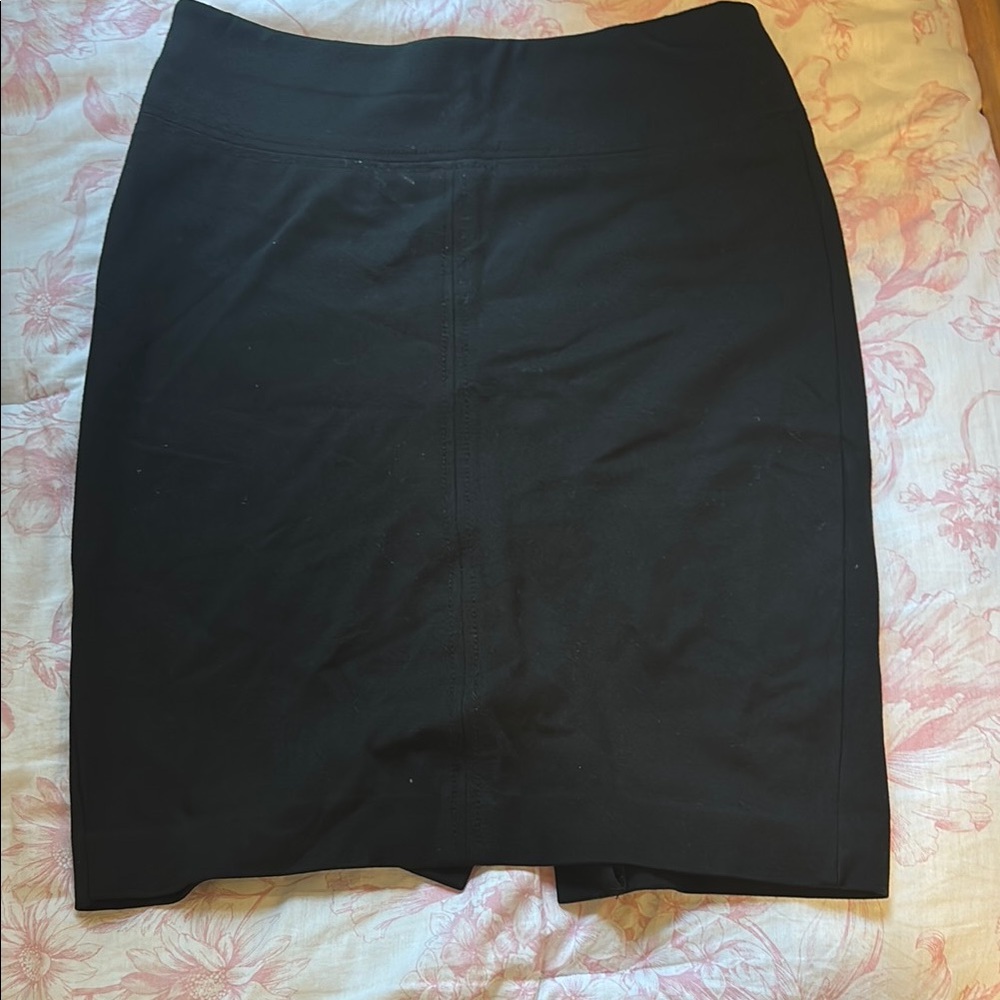 Ann Taylor Black Pencil Skirt Knee-Length Work